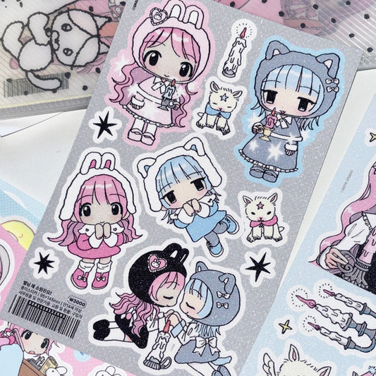 [Zkzk Studio] Dear Star, My Wish Is.. Sticker Sheet