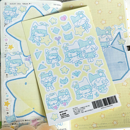 [Zkzk Studio] Origami Sticker Sheet