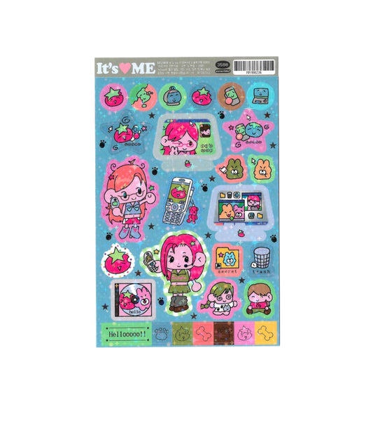 [Monanbear] It's Me Sticker Sheet