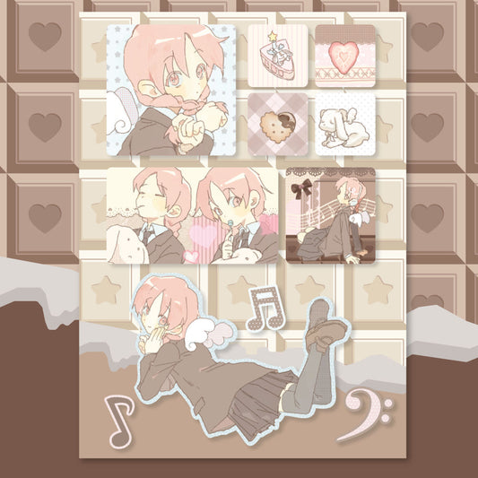 [Kimyunsu] Apprentice Angel Sticker Sheet (Shishi Ver.)