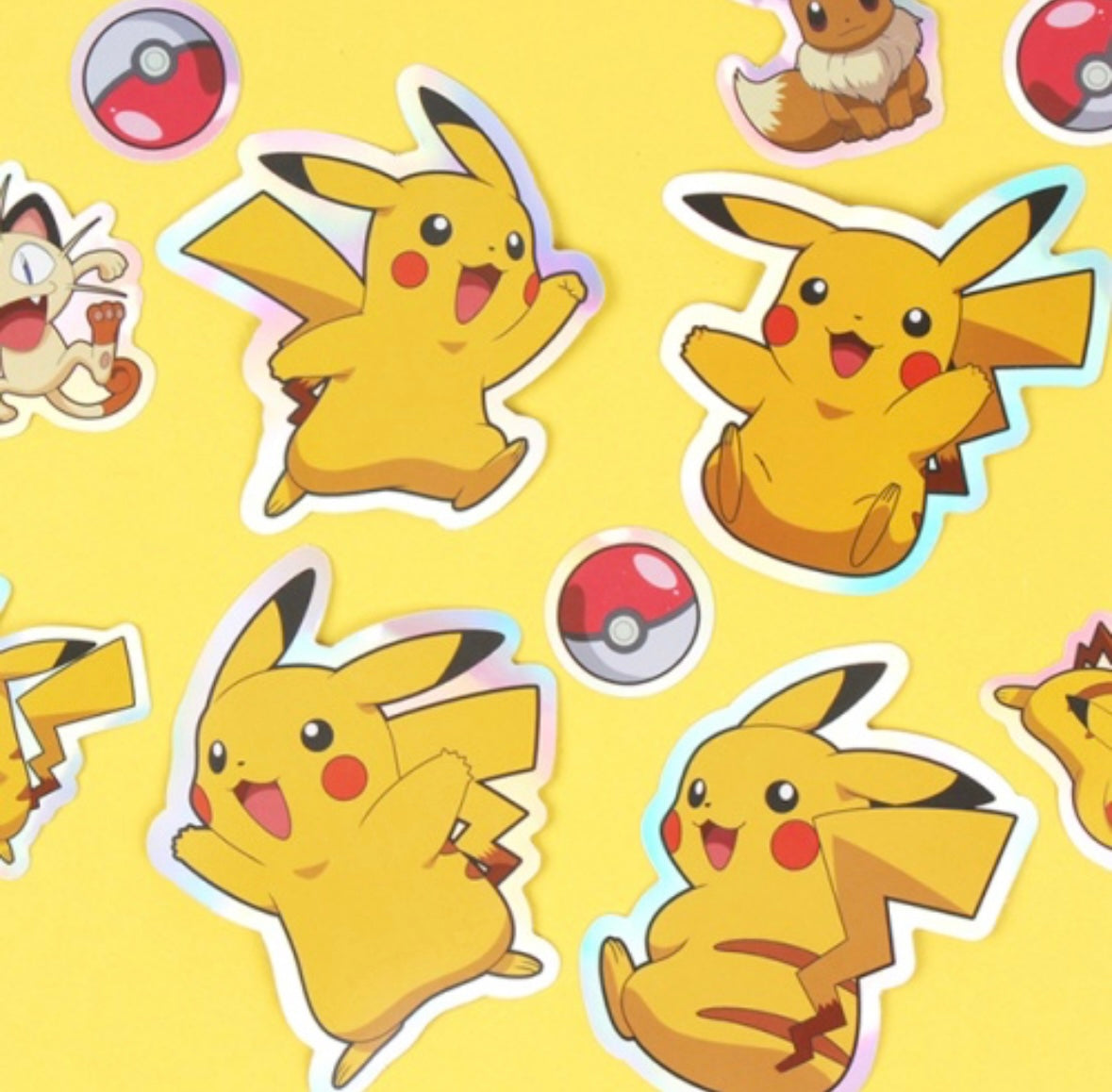 [Pokemon Korea] Holographic Sticker Pack