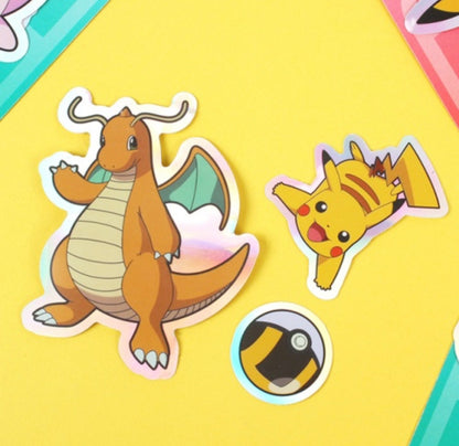 [Pokemon Korea] Holographic Sticker Pack