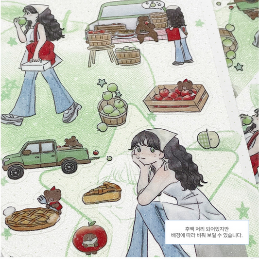 [Potato0_t] After Apple Picking Sticker Sheet