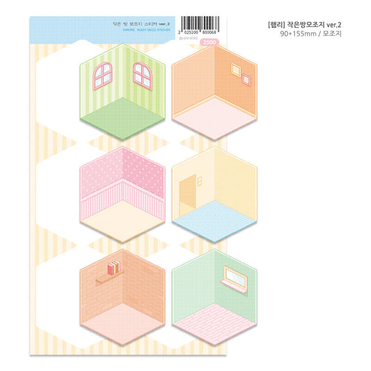 [Hamrrii] Small Room Sticker Sheet Ver. 2
