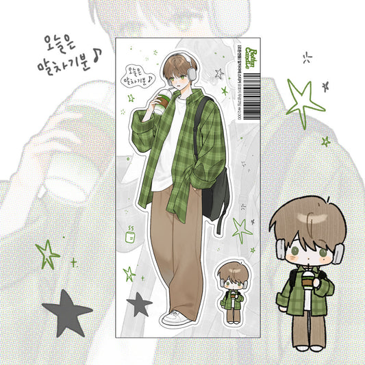 [Rotten Candle] Matcha Sticker Sheet