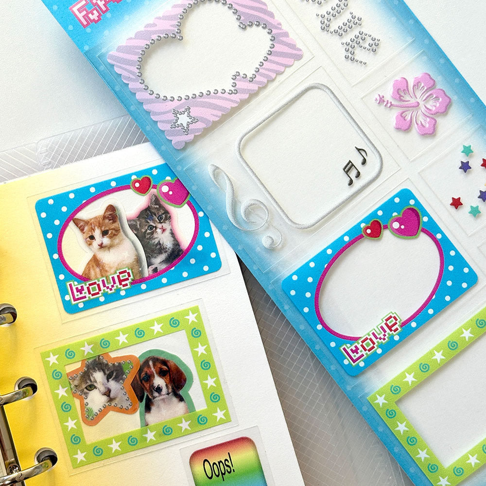 [Bit By Bit] Frame Sticker Sheet (Ver. 2)