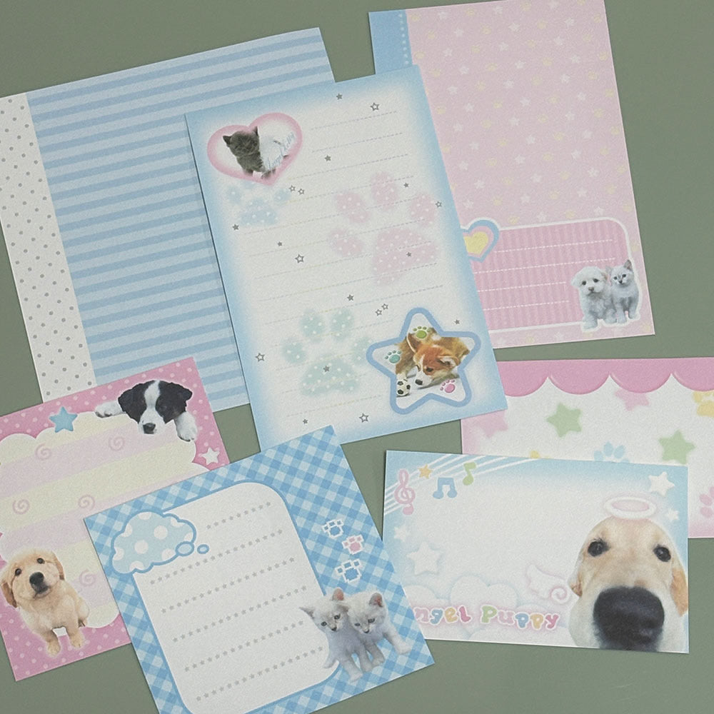 [Bit By Bit] Pet Paper Memo Sticker Set