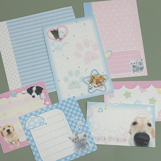 [Bit By Bit] Pet Paper Memo Sticker Set