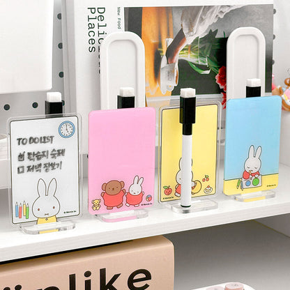 [Miffy Korea] MYSTERY Acrylic Memo Board Stand