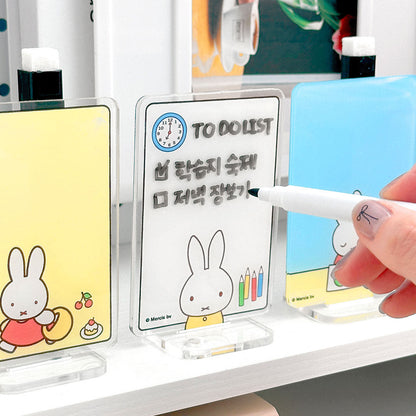 [Miffy Korea] MYSTERY Acrylic Memo Board Stand