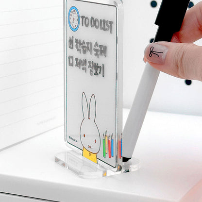 [Miffy Korea] MYSTERY Acrylic Memo Board Stand