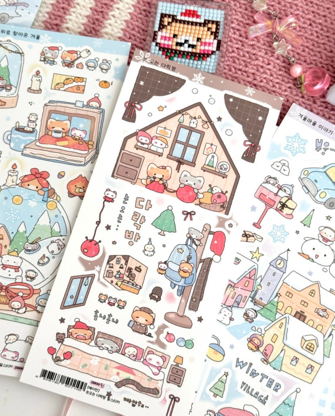 [Maybean] Snowy Attic Sticker Sheet