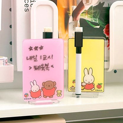 [Miffy Korea] MYSTERY Acrylic Memo Board Stand