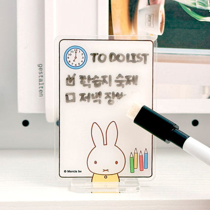 [Miffy Korea] MYSTERY Acrylic Memo Board Stand