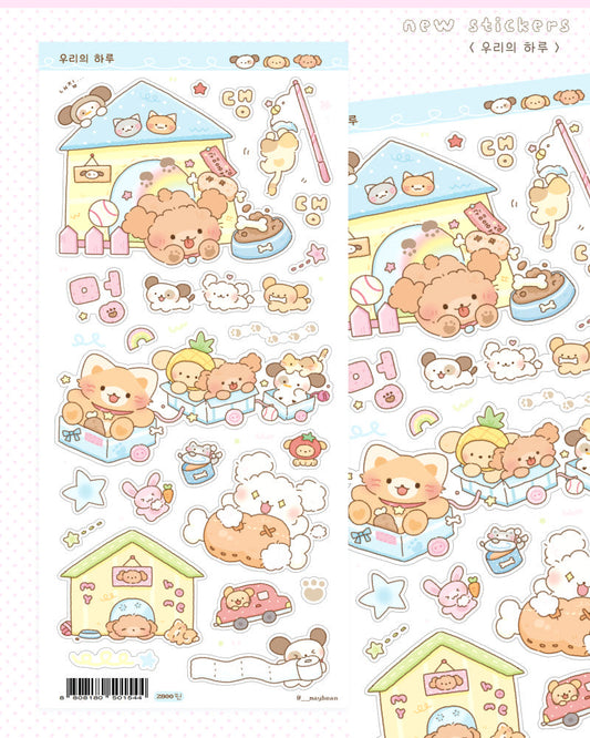 [Maybean] Our Day Sticker Sheet