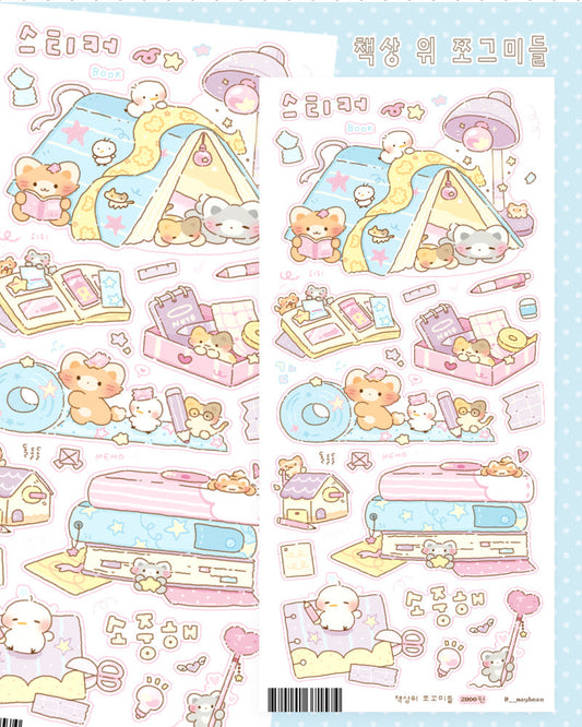 [Maybean] Little Ones on My Desk Sticker Sheet