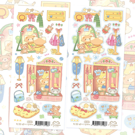 [Maybean] What Should I Wear Today? Sticker Sheet