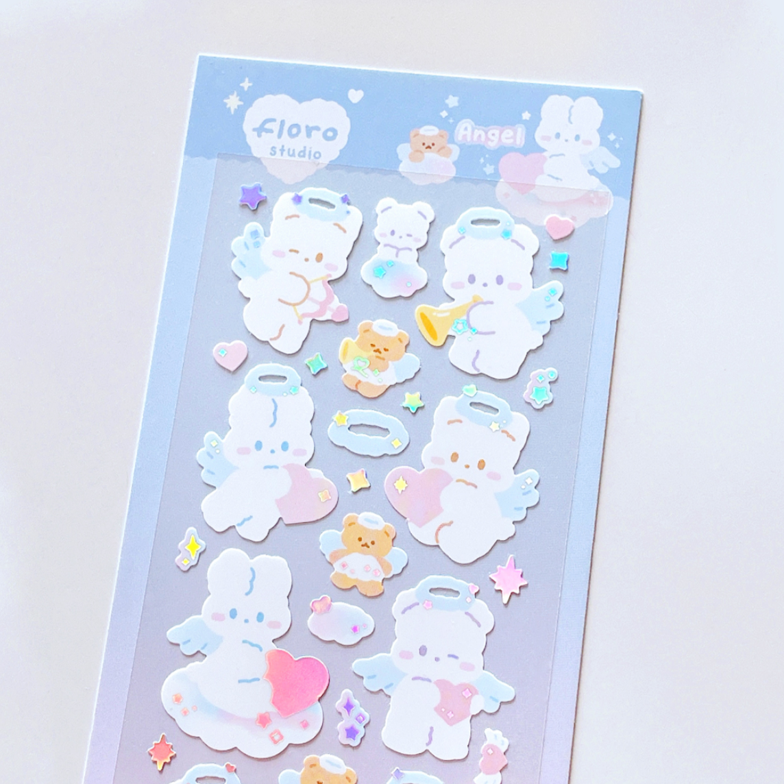 [Floro Studio] Angel Deco Sticker