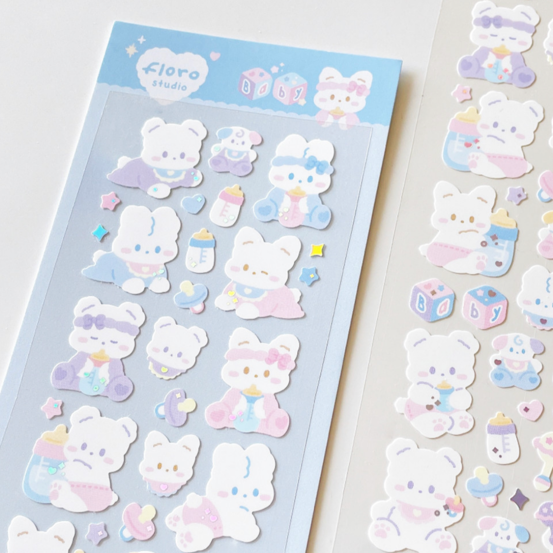 [Floro Studio] Baby Deco Sticker