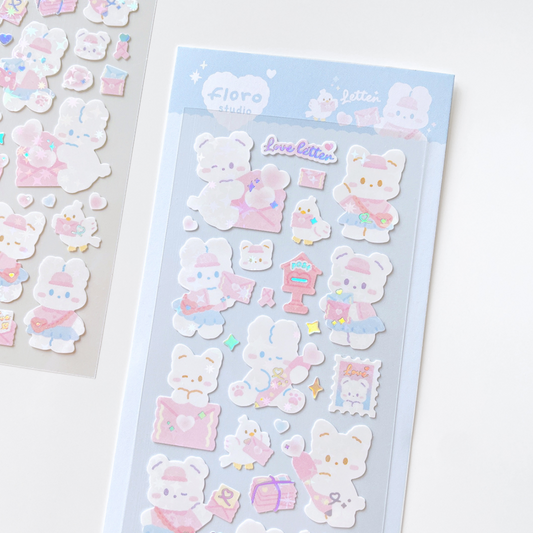 [Floro Studio] Letter Deco Sticker