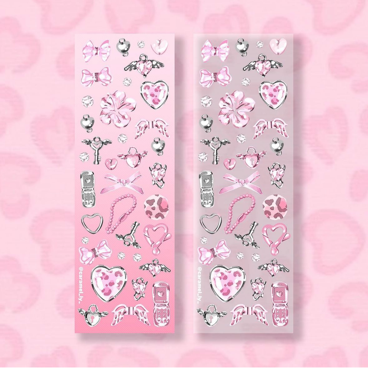 [Caramelly] Gyaru Beads Deco Sticker Sheet