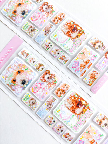 [borahstudio] Biscuit & Hazel 02 Deco Sticker Sheet