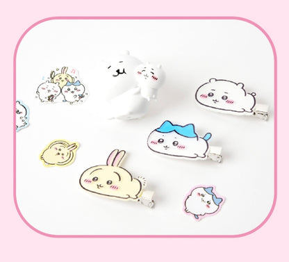 [Chiikawa] Chiikawa Laying Down Hair Pin / Hair Clip 3 Styles