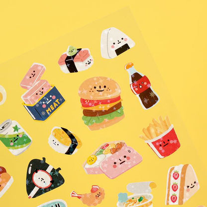 [Stationery Korea] Deco & Journaling Sticker Pack (5 sheets per pack, 4 styles)