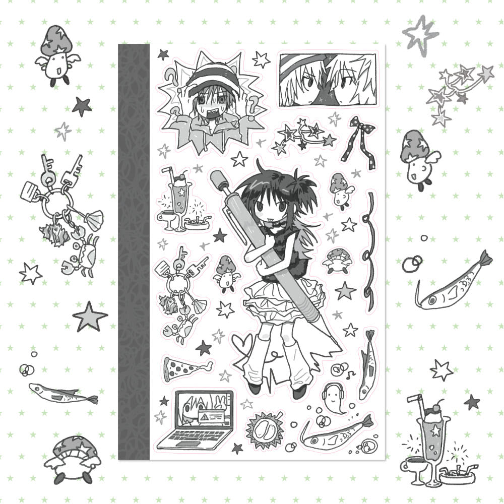 [Amustew] Stardust and Us Sticker Sheet