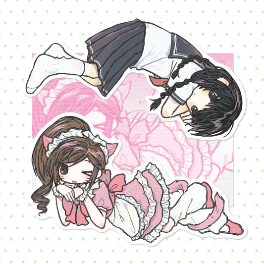 [Amustew] Pink Gray Die Cut Pack