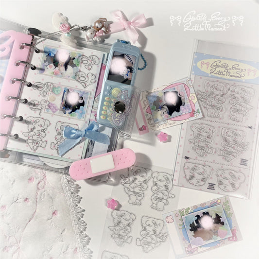 [Cherish 203] Crying Baby Deco Sticker Sheet