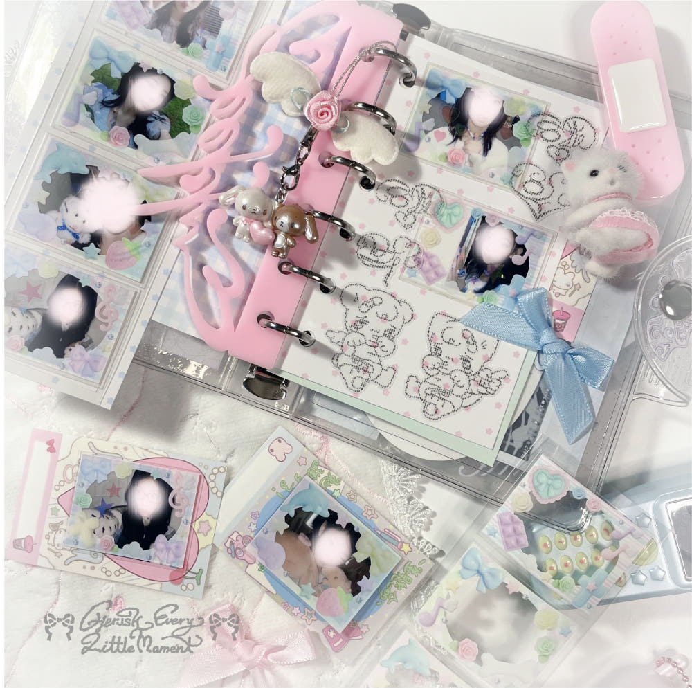 [Cherish 203] Sweet Dream Frame Deco Sticker Sheet