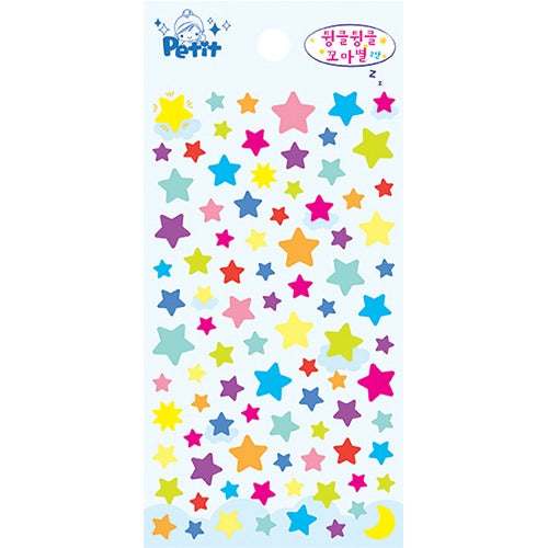 [Stationery Korea] Epoxy Stars Deco Sticker