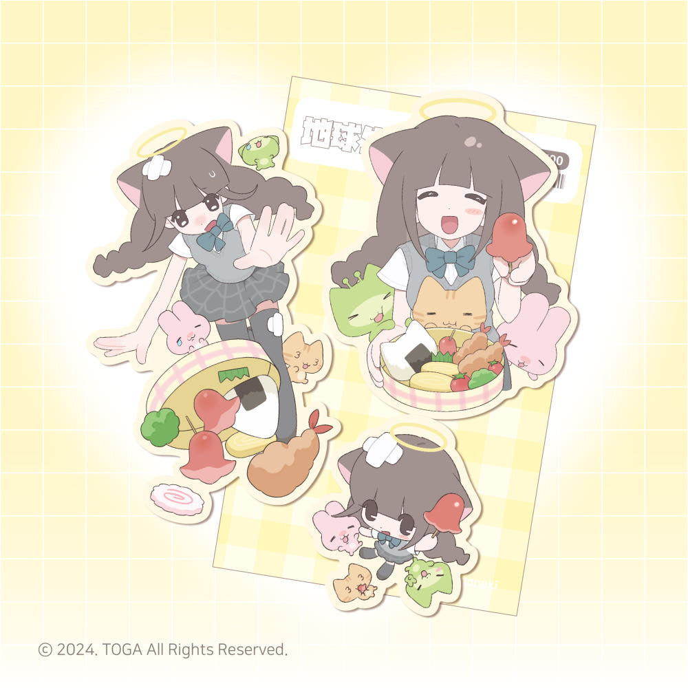 [Toga] Earth Life A Die Cut Sticker Set – It's Deco Day