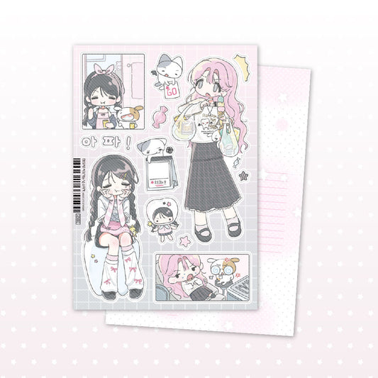 [Chocozy Family] A Day at the Dentist Sticker Sheet