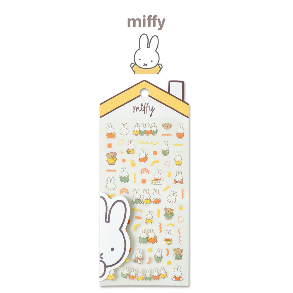 [Miffy Korea] Miffy Clear Deco Sticker Sheet