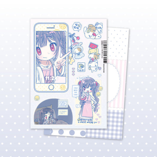 [Chocozy Family] Short Form Content Addiction Sticker Sheet