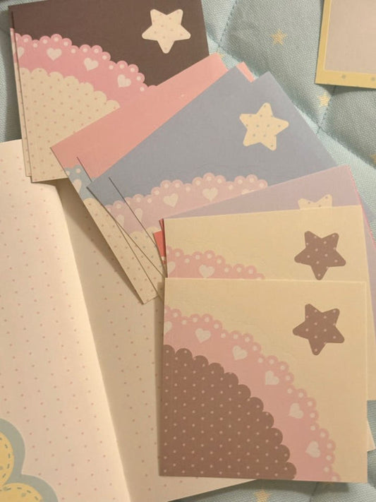 [Happiest Fluffy Shop] Lace Memo Sticker Set (Copy)