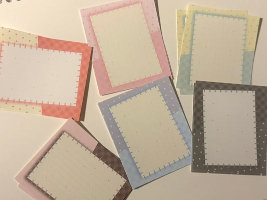 [Happiest Fluffy Shop] Unbalanced Patch Memo Sticker Set