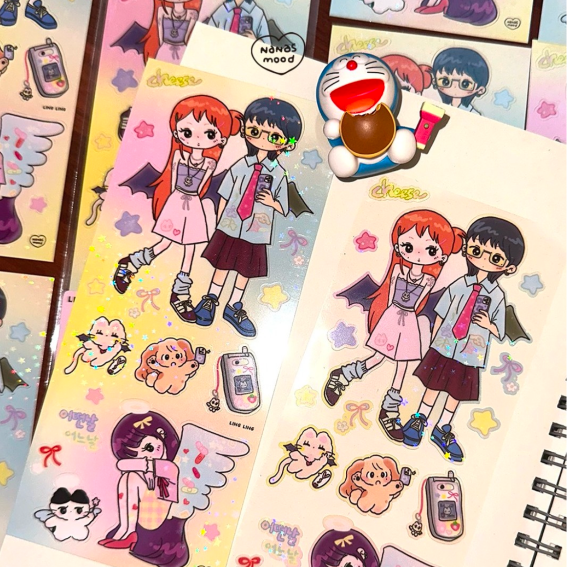 [Nanasmood] Ling Ling Sticker Sheet