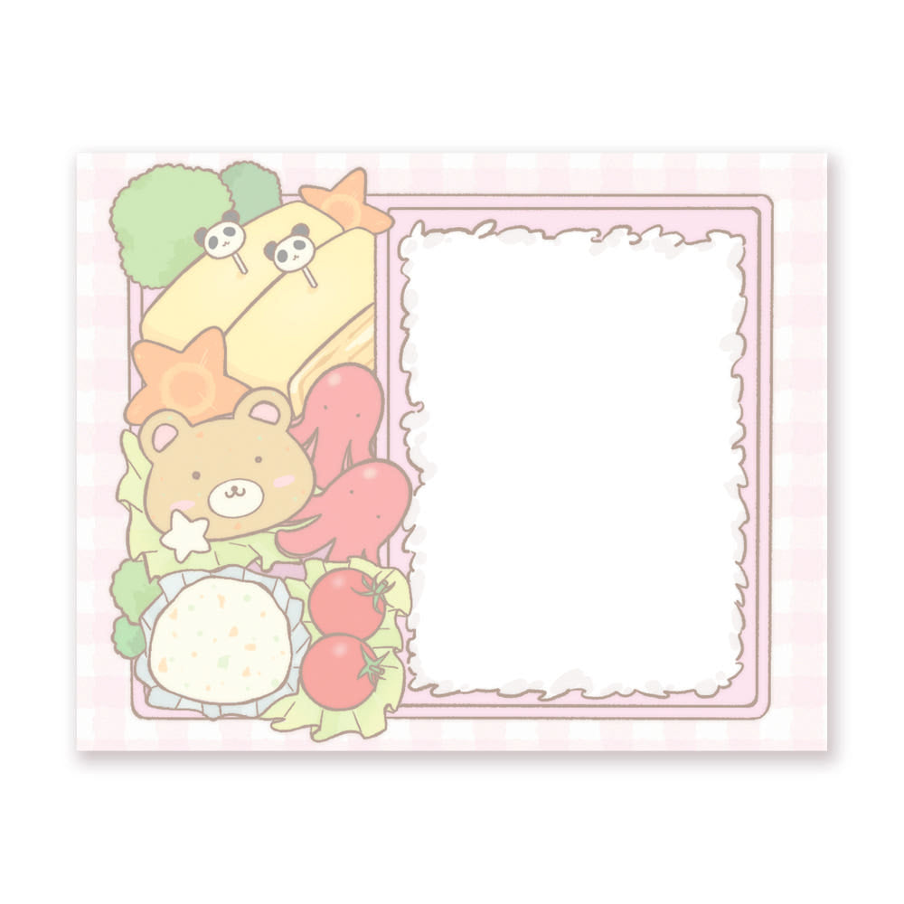 [Tetrapod] Cute & Tidy Lunch Box Memo Pad