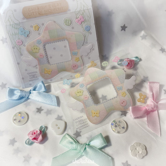 [Cherish 203] Patch Star Sticker Sheet