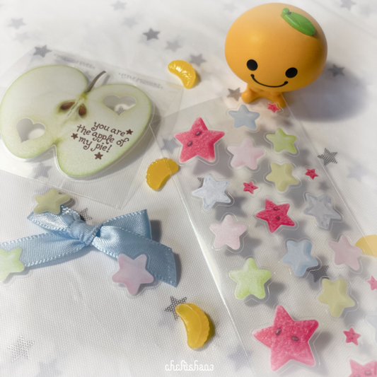 [Cherish 203] A Cup of Summer Deco Sticker Sheet