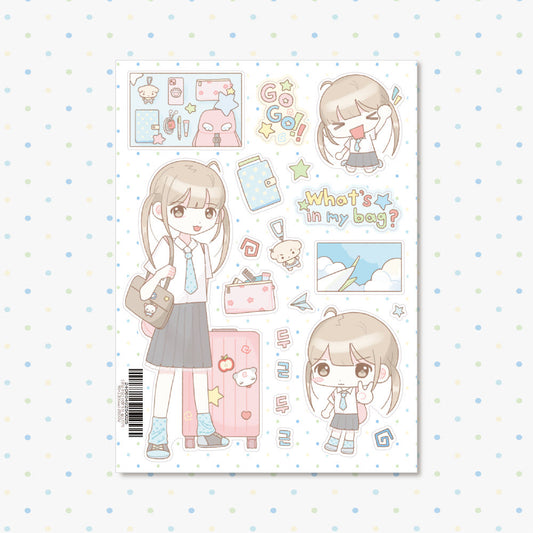 [Kkumo Kkumo] Let's Go On a Trip Sticker Sheet