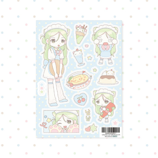 [Kkumo Kkumo] Beginner Part Timer Sticker Sheet