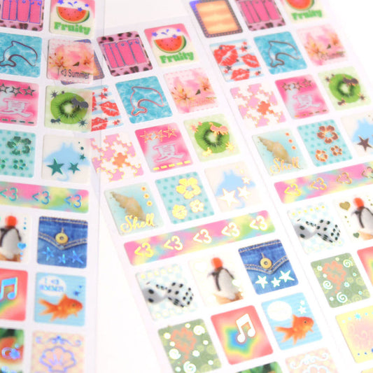 [St2krs] Sunny Vibes Deco Sticker Sheet