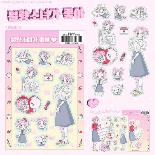 [We_Fantasia] I Like the Bad Girl Sticker Sheet