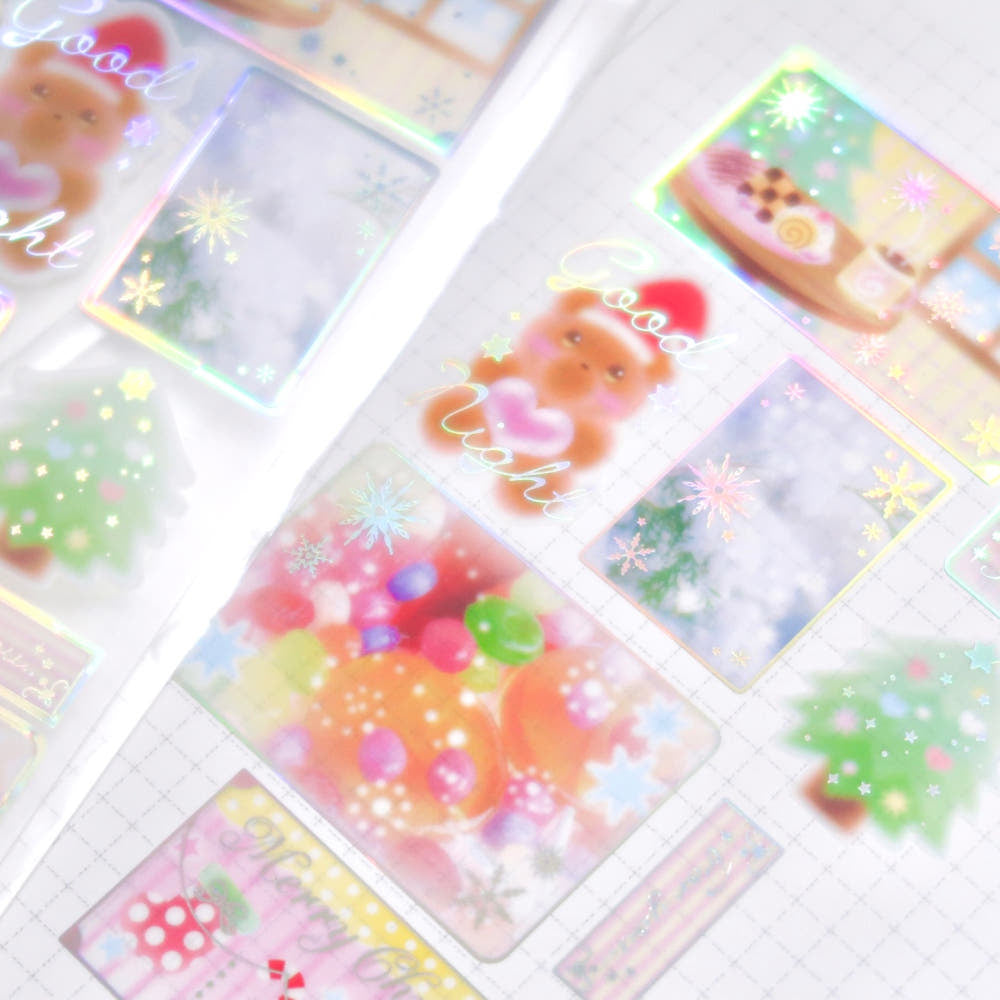 [Pearly Button] Christmas Memories Deco Sticker