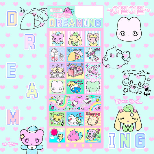 [We_Fantasia] Dizzy Dreaming Sticker Sheet