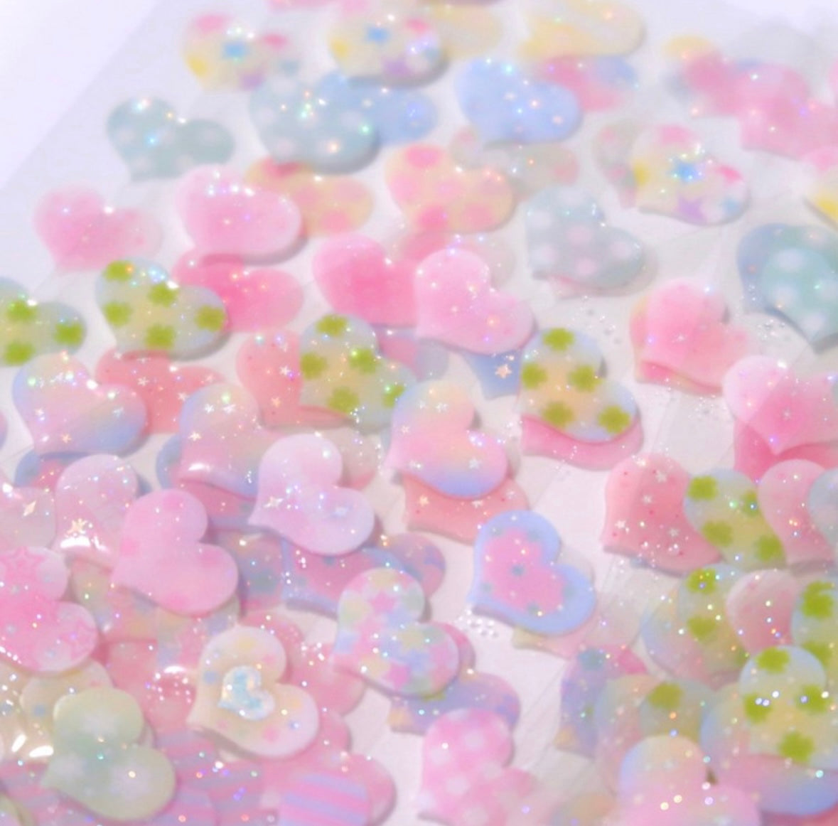 [Pearly Button] Cozy Heartfelt Deco Sticker